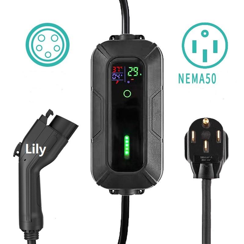 Portable EV charging station